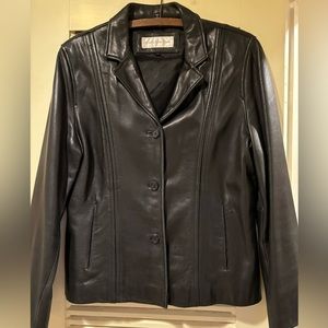 Jones New York Leather Jacket